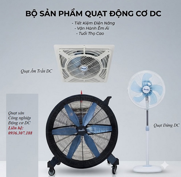 5 lý do quạt động cơ DC  được nhiều gia đình và văn phòng tin dùng