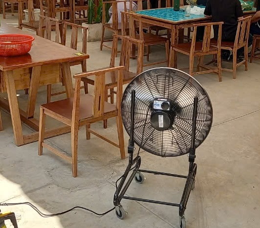 Quạt công nghiệp cho quán ăn, quán nhậu- giải pháp làm mát hiệu quả 