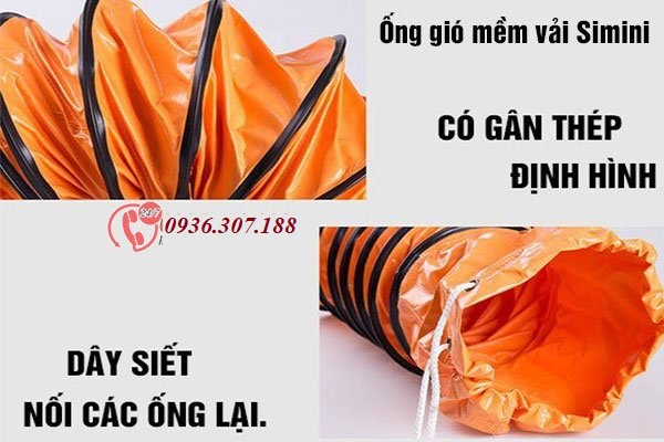 ống gió mềm 