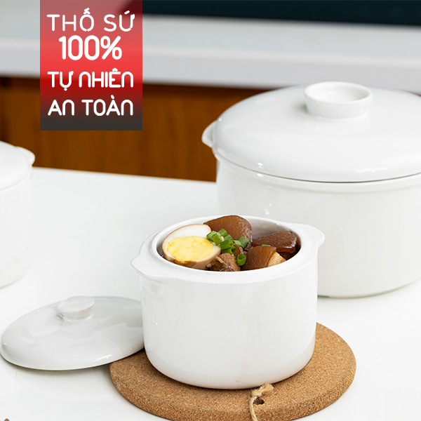 thố sứ chưng yến 