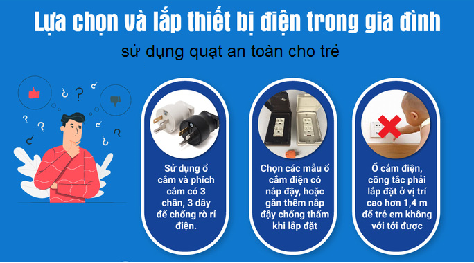 Sử dụng thiết bị điện an toàn khi học online ở nhà mà cha mẹ cần biết 