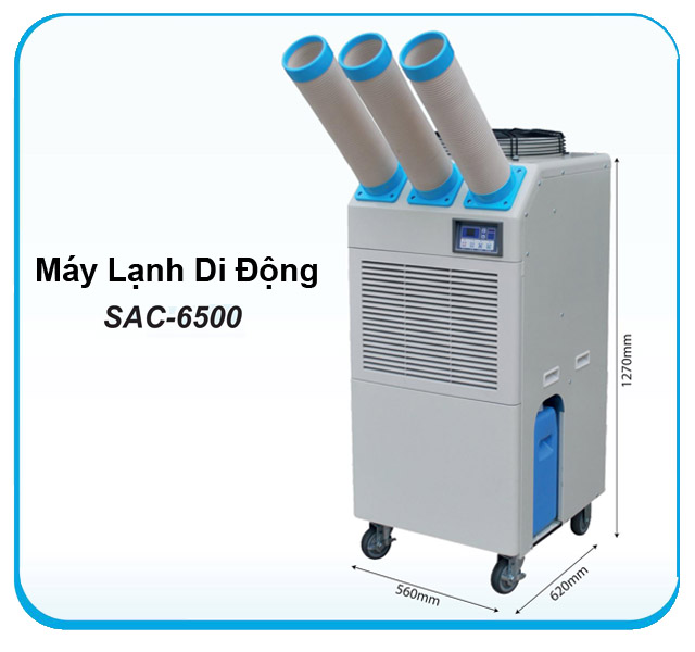 máy lạnh di động SÁC 6500 