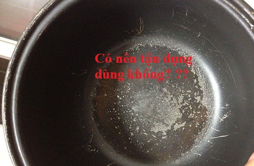 nồi bị bong lớp chống dính 