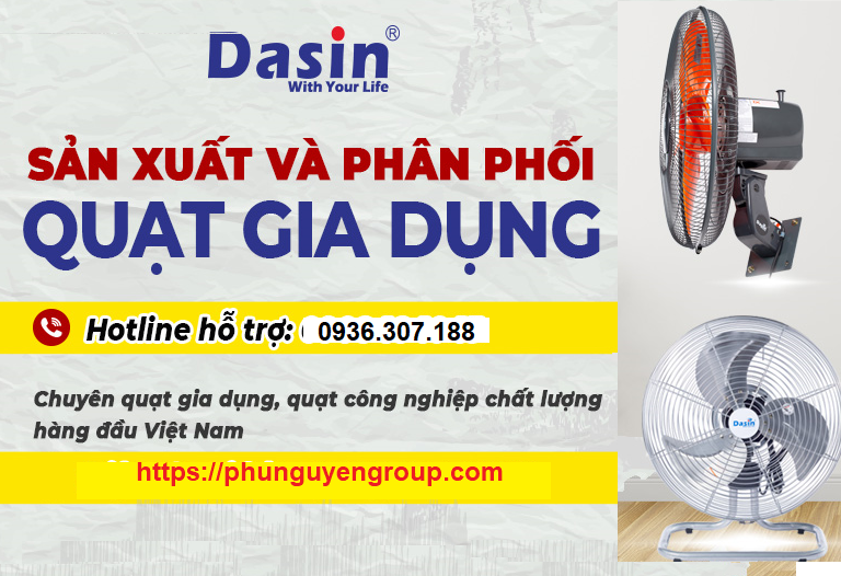quạt dân dụng dasin 