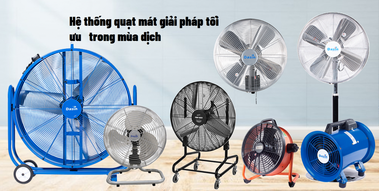quạt điện dasin 