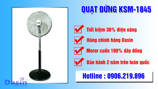 quạt đứng công nghiệp ksm-1845