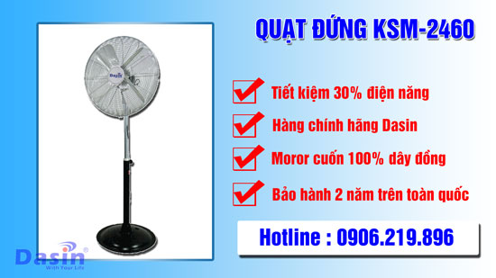 quạt đứng công nghiệp ksm-2460