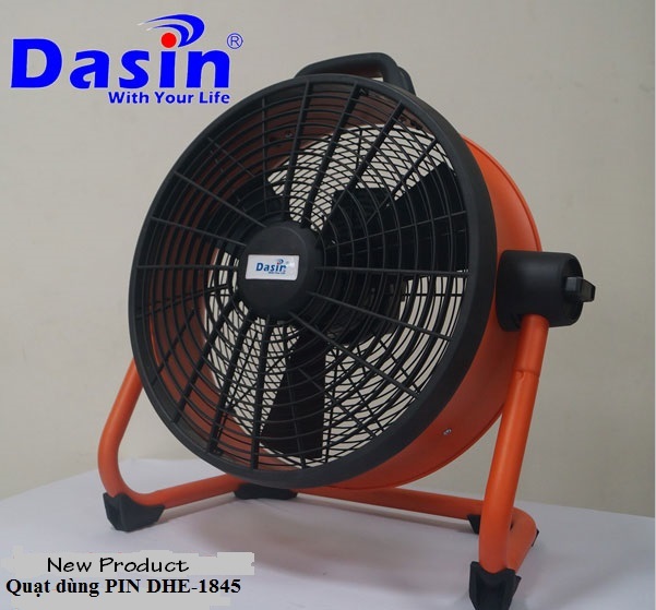 Quạt tích điện Dasin dùng pin 
