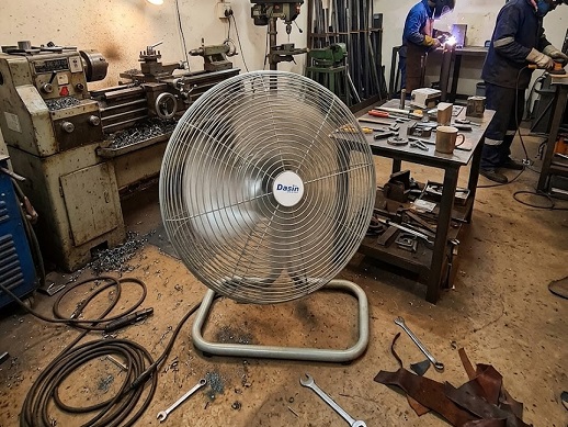 Chọn quạt Dasin cho xưởng sản xuất nhỏ – tiết kiệm mà hiệu quả