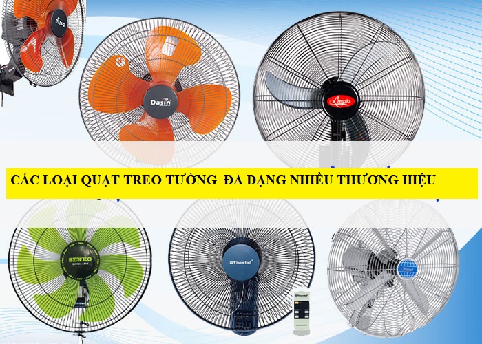 Sự khác biệt giữa quạt treo tường Dasin và các thương hiệu 