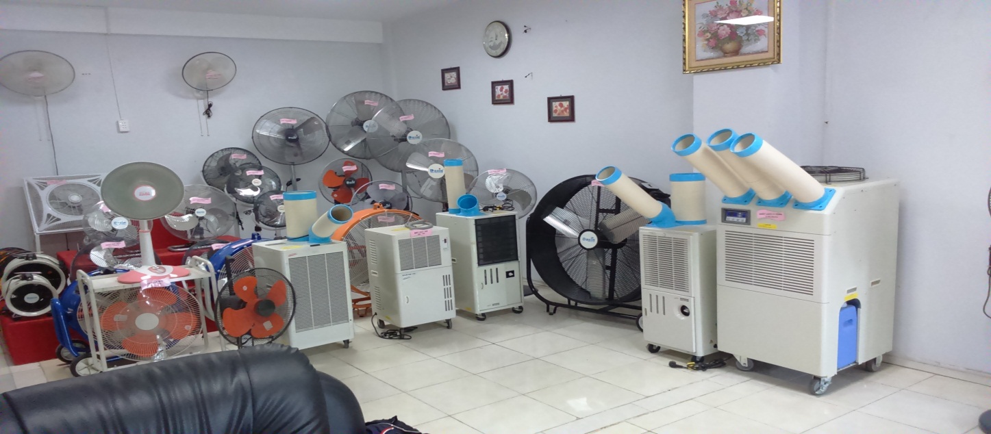 Quạt treo tường công nghiệp Bắc Ninh