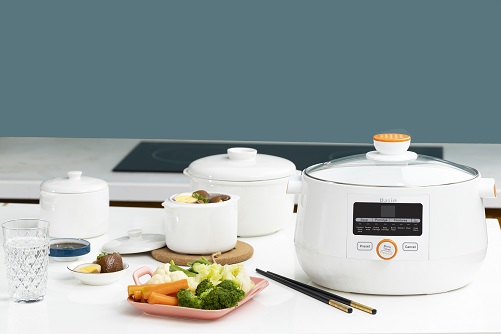 Nồi hầm điện lòng sứ loại thố nhỏ 1,8 lít 