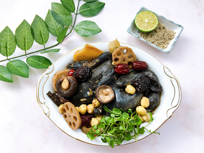 gà hầm 