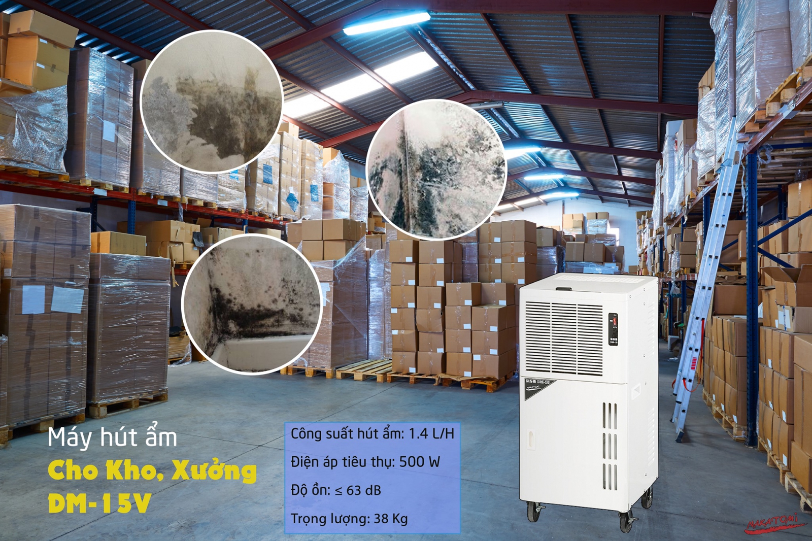 máy hút ẩm hữu ích 