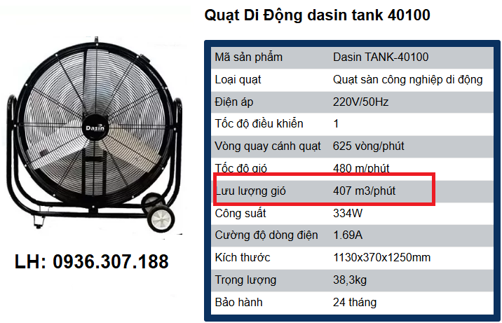 Lưu lượng gió 