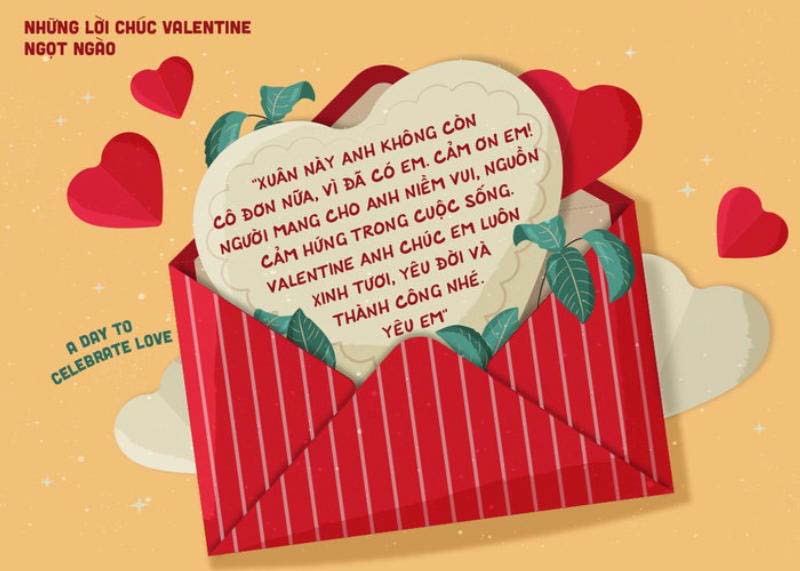 lời chúc valentine 