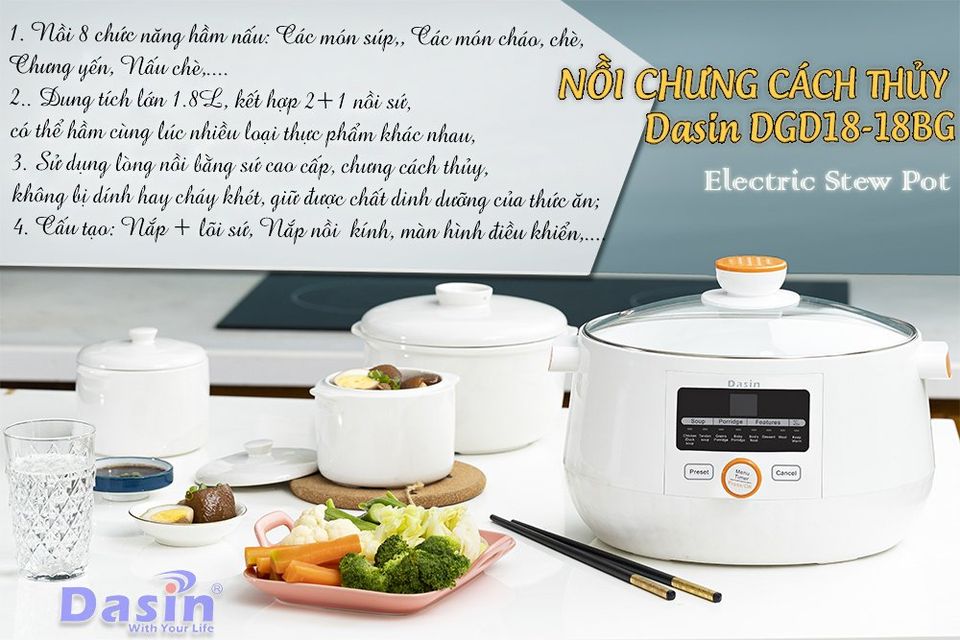 nồi chưng loại 1,8 lít 