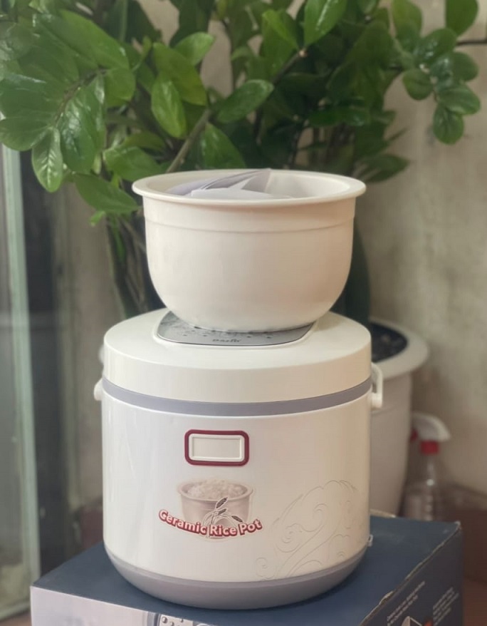 nồi cơm điện lõi sứ 4 lít 