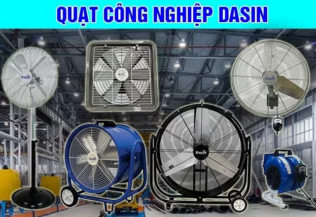 quạt điện dasin