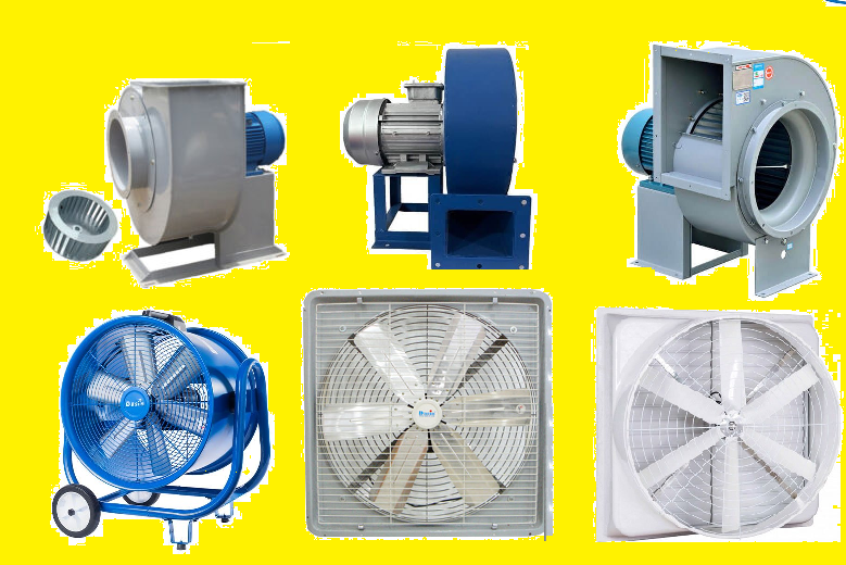các loại quạt hút 