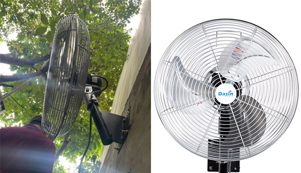 quạt treo tường dasin 