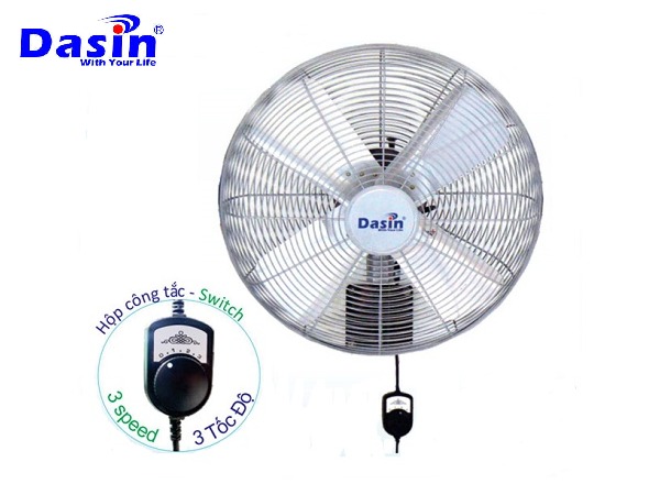 quạt treo tường dasin 