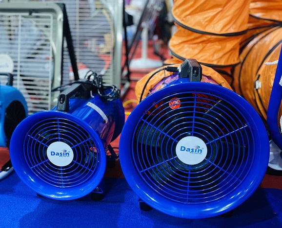 Quạt hướng trục hút mùi, hút khói tiện ích trong công nghiệp 