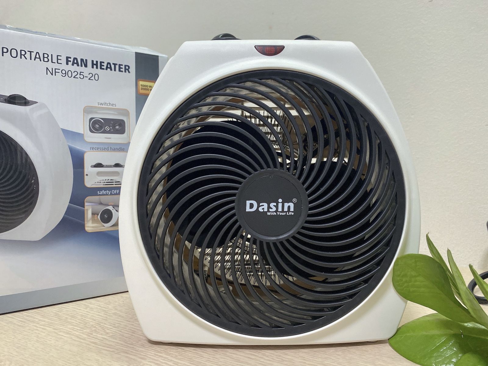 quạt sưởi mini dasin 